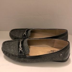 Women Life Stride Grey Memory Foam Loafers, Sz: 8